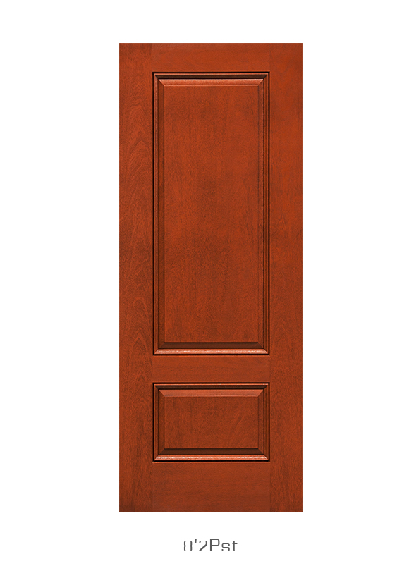 8' 2 PANEL SQUARE TOP